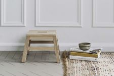 Holz Design Tritthocker DANIA STOOL von Skagerak