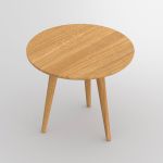 AMBIO ROUND von vitamin design - Massivholz Couchtisch in Eiche geölt