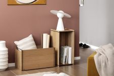 Stapelbare Holz Aufbewahrungsbox aus Eiche - STORAGE BOX von Moebe