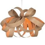 Designer Hängeleuchte aus Eiche von Tom Raffield - SKIPPER Large