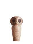 Kleine Eulenfigur OWL nach dem Entwurf von Paul Anker für architectmade in Eiche natur kleine Eule aus Holz in Eiche natur - OWL von Paul Anker für architectmade