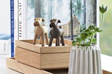 Holzfigur Hund TIM - der Terrier von Kay Bojesen 