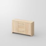 Kommode Massivholz in Eiche gekalkt MENA von vitamin design