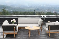 Loungeecke für den Outdoorbereich - MARCELLA LOUNGE von Tradirional Teak