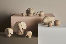 WOUD - RINA RHINOCEROS Tiere aus Holz im dänischen Design