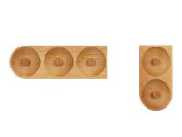 Wandhaken aus Eiche mit 3 oder 2 Haken Solid Hook von We Do Wood