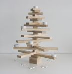 Deko-Weihnachtsbaum BauMsatz in Eiche natur von Raumgestalt