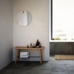 by Wirth - SCALA BENCH SMALL Zweisitzer Sitzbank aus Holz im Badezimmer