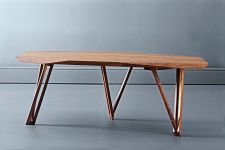 Dänischer Designer Couchtisch SOFABORD von Noyer aus edlem Nussbaumholz Noyer SOFABORD - Dänischer Designer Couchtisch in Nussbaum