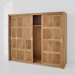 NOTE von vitamin design Kleiderschrank Massivholz in Eiche geölt