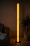 Stehlampe in Säulenform aus Holz in Zirbe GRACIA 156 cm von Leuchtnatur 