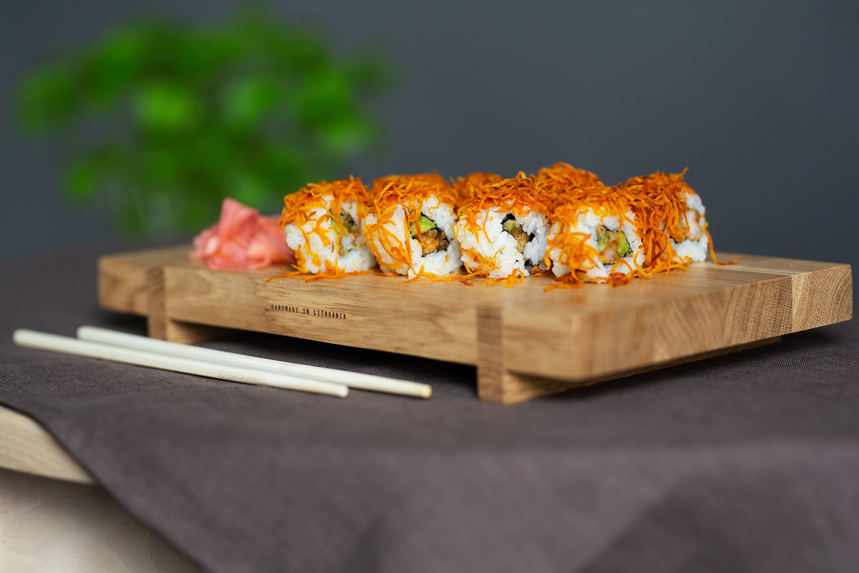 von Lindo | SUSHI Servierplatte HolzDesignPur SERVING BOARD Rio Sushi