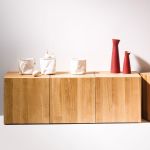 Edle Design Beistelltische ROLL IT von Jan Kurtz als Würfel aus Holz  Beistelltisch Würfel Holz ROLL IT von Jan Kurtz