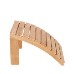 Fußhocker für Adirondack Gartensessel aus Holz - SIENNA BEACH MOSAIC von Traditional Teak