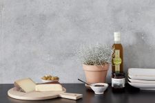 Rundes Design-Brett TAPASBOARD mit Griff für Pizza und Tapas Design-Brett für Pizza und Tapas von Andersen Furniture - TAPASBOARD