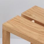 Moebe Peg Stool Hocker Stapelbar aus Holz