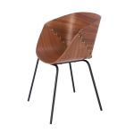 Der Schalenstuhl GOSSIP von Jan Kurtz ist ein wahres Design-Highlight Jan Kurtz GOSSIP - Schalenstuhl Armlehnstuhl aus Holz