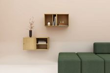 Wandregalsystem Würfel aus Holz Kombi 2 - S10 SIGNATURE von Andersen Furniture