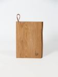 Schneidebrett CHOP CHOP CUTTING BOARD #2 aus Holz mit Leder von Rio Lindo - Maße: 34 x 22 x 2,5 cm Schneidebrett aus Holz und Leder - CHOP CHOP CUTTING BOARD #2 von Rio Lindo