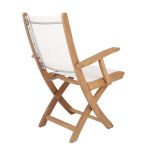Jan Kurtz JUMP Klappstuhl mit Armlehne aus Teak