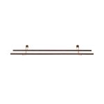 Dänische Design-Garderobe SHOE RACK aus Eichenholz Schuhablage in Eiche geräuchert SHOE RACK von We Do Wood