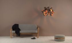 Tom Raffield - SKIPPER Large große Hängeleuchte in Walnuss