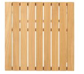 Tischplatte des Teakholz Beistelltisches für den Outdoor-Bereich - CERO von Jan Kurtz