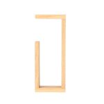Kleines Wandregal LILIAN aus PEFC-zertifiziertem Eichenholz von Jan Kurtz (vertikal montiert)  Dekoratives Wandregal aus Holz in Eiche klein - LILIAN von Jan Kurtz