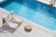 moderner Liegestuhl aus Holz klappbar - FIAM von Jan Kurtz