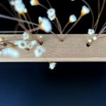 Holzstaender fuer Trockenblumen in Eiche - Blumenwiese von Raumgestalt