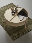 WOUD - ARC COFFEE TABLE Design Couchtisch mit Stauraum aus Holz