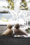 Holzfigur Vögel in Eiche LOVEBIRDS von Kay Bojesen