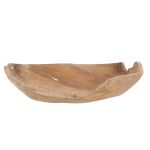 FSC-zertifiziertes Holz und eine hochwertige Verarbeitung werden bei der Holzschale RAFFLE miteinander verbunden Jan Kurtz RAFFLE - große Holzschale aus Teak