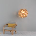 Ausgefallene Pendelleuchte No. 1 PENDANT GIANT in Holz von Tom Raffield No. 1 PENDANT GIANT von Tom Raffield - Pendelleuchte aus Holz