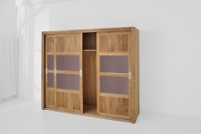 Kleiderschrank Massivholz in Eiche geölt NOTE von vitamin design