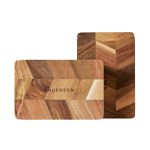 Frühstücksbretter ARC BUTTERBOARD aus FSC-zertifizierter Akazie von Andersen Furniture im 2er-Set 2er-Set Frühstücksbretter aus Akazie - ARC BUTTERBOARD von Andersen Furniture