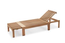 Skagerak RIVIERA SUNBED elegante Sonnenliege aus Teakholz