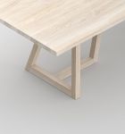 Esstisch quadratisch in Eiche roh MARGO SQUARE von vitamin design