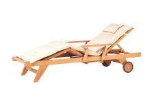 Relaxliege und Gartenliege mit Auflage - LEAH von Traditional Teak