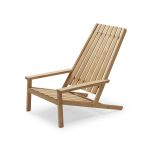 Moderner Deckchair aus massivem Teakholz im skandinavischen Design BETWEEN LINES von Skagerak BETWEEN LINES von Skagerak - Deckchair aus Teakholz im skandinavischem Design