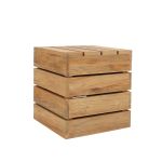 Beistelltisch für den Gartenbereich aus Teak - MOVE von Jan Kurtz