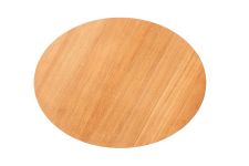 Draufsicht der ovalen Tischplatte des Garten Loungetischs MANON von Traditional Teak Tischplatte ovaler Garten Loungetisch MANON ELIPSE von Traditional Teak