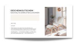 Gutschein HolzDesignPur - Rückseite