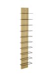 Wandregal aus Holz für 10 Weinflaschen - SCALA VINO von uccelino Weinregal aus Holz mit Platz für 10 Flaschen - SCALA VINO von uccelino