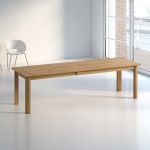 VIVUS von vitamin design Massivholz Esstisch in Eiche geölt