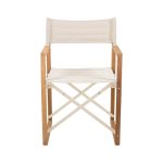 Vorderansicht des Outdoor Regiestuhls SOFIA DIRECTOR CHAIR von Traditional Teak 
