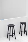 Barhocker aus Holz ohne Lehne von STATTMANN - PROFILE BARSTOOL