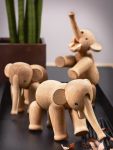 ELEFANT-Holzfigur von Kay Bojesen mit beweglichen Gliedmaßen
