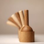 shibui - PINO Mörser mit Stößel aus Holz