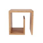 Designer Beistelltisch aus Holz - CUBUS G von Jan Kurtz